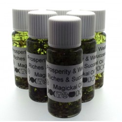 10ml Prosperity and Wealth Herbal Spell Oil Riches and Success
